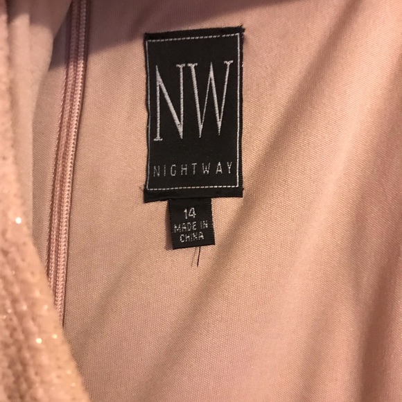 Macy’s Nightway Brand Evening Dress - Picture 2 of 2